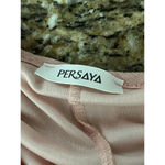 Persaya Womens Mini Dress Pink Cold Shoulder Beach Modest Mature Vacation XL Photo 6