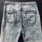 Classic Fashion Vintage 80s Grey Acid Washed High Rise Jeggings/Leggings Size L Size M Photo 7