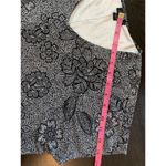 J. Jill Wearever Collection Dress Women's Small Sleeveless Floral Office Church Black Photo 8