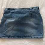 Edikted  Low-Rise Denim Skirt Photo 2