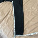 Eunina  size 7 junior black distressed skinny jeans these are dark black EUC Photo 8