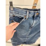 J.Crew Denim Jean Straight Pencil Skirt Size 4 99% Cotton Photo 6