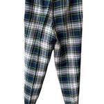 1970’s vintage plaid high waisted cuffed at ankles wool Blue Photo 1