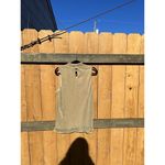 ADIVA Womans XL Sleeveless Top Gold Glittery Blouse Rainfall Pattern Lined Fall Photo 4