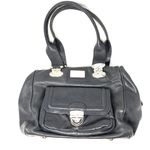 VIA REPUBBLICA black leather bag, Italy Photo 1