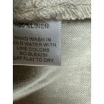 Olivia Moon  Linen Blend Blazer‎ Jacket Petite Large Neutral Career Minimalist Photo 2