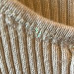 Decree  Cream Knit Sweater large Photo 4