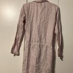 Victoria's Secret Victoria’s Secret Pink/White Striped Long Sleeve Sleep Dress Women’s Medium Photo 4