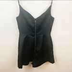 Keepsake The Label Size Small Black One Piece Zip Back Shorts Romper Photo 6