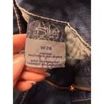 Silver Jeans Co  Womens Suki Mid Capri Jeans Blue Wash Stretch Size 26 Photo 4