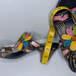 L'ATISTE Women's Multicolor Floral Sandals Photo 8