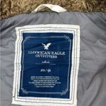 American Eagle Outfitters XS Padded Vest Hoodie Jacket with Faux Fur in White Photo 10