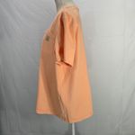 Carhartt Loose Fit Light Orange Peach Workwear Crew neck Pocket Tee Size… Photo 4