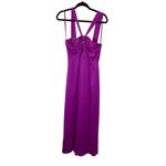 Jill Stuart   Halter Viola Gown Maxi Shift Dress Purple Hourglass Sleeveless Photo 6