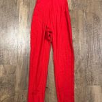 SKIMS NWT  COTTON RIB ONESIE in RED Photo 6