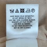 Anthropologie  Cardigan Women Medium Pink Blush White Bead Boho Cottage Wedding Photo 6