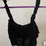 Free People Ruffle Sleeve Corset Crop Top Photo 2