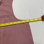 belle du jour Womens Dress Mauve Pink Ruffled Layered Sleeveless Key Hole Sz L # Photo 10