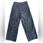 Baggy High Waisted Wide Leg Trouser Jean Black Size 2 Photo 3