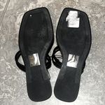 Azalea Wang Stetson Black Sandals, Size 7 NEW w/o Box Photo 5