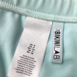 The Bikini Lab Rack Sold High Rise Bikini Bottoms Blue Green Small NWT Swimwear Photo 2