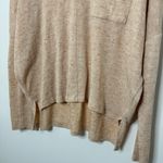Urban Outfitters  BDG Blake V Neck Pullover Knit Size Medium Sweater Orange Tan Photo 4