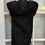 Boston Proper Muse For  Limited Edition Whimsigoth Black Cocktail Dress Size 2 Photo 0