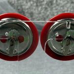 Vintage Shade of Red Round Disc Shape Clip Photo 14