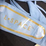 l*space L* Blue Beaded Bikini Swimsuit Set Brittany Top Lennox Bottom in XS NWT Photo 8