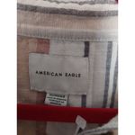 American Eagle Striped Button Photo 1