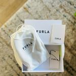 Furla  Classic Credit Card Case‎ Leather Wallet Wristlet, Black, Wrist Strap, NWT Photo 6