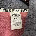 PINK - Victoria's Secret Pink Victoria’s Secret Sherpa 1/4 Zip Pink Pullover Sweater XS Photo 4