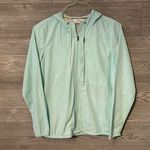 Orvis  Light Aqua / Teal Hooded Jacket from Luxury outdoor brand! Spring WEATHER! Photo 0