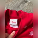 Disney VTG Minnie Mouse  Winter Ice Skate Sweatshirt Pullover Turtleneck Red S Photo 7
