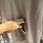 C&C California  Women’s Tan Cream 1/4 Zip-Up Sweater Sunwashed XL Photo 3