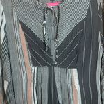 Universal Threads Universal Thread Maxi Dress Stripe Boho Festival Pockets Flare Sleeve Photo 7