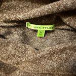 Trisha Tyler Brown Faux Fur Trim Sweater Size M Size M Photo 3