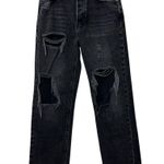 Free People We The Free Baggy Boyfriend Jeans Women's Size 27 Distressed Photo 1