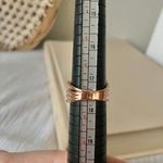 Bomb Party Moonlight Wonders Rosegold Ring Sparkly Glam 4 Shank Statement Elegant Jewelry Photo 9