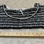 Free People Linen Knit Pullover Sweater Size Large Lightweight Boho Miles Away Photo 8