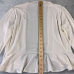 Clara Sun Woo‎ Women's Ruffle Hem Cardigan Shrug 3/4 Sleeve Sz M NWT Size M Photo 4