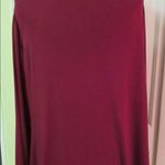 Design History  top burgundy color sz 2X Photo 2