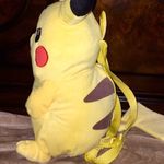 Cute Pikachu Backpack Yellow Photo 1