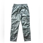 BB Dakota  First Place Black Faux Leather Joggers with White Accents Medium New Photo 5