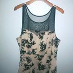 Trixxi 3X Sweetheart Sleeveless Jacquard Floral Fit and Flare Mini Dress Plus Photo 2