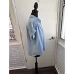 Faherty  Breeze Striped Linen Blend Buttondown Shirt Small layered boho classic Photo 7