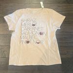 J.Crew NWT Shiraz Red Wine Collector Tee Sz XL Photo 1