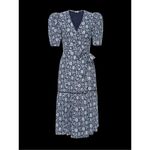 St. Roche NWT Pearl Dress in Navy Floral Size 6 Blue Photo 1