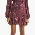 Ted Baker  London Verino Floral Print Tiered Mini Dress Photo 0