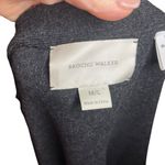 Brochu Walker  Cape Size M/L Cashmere & Wool Gray Charcoal Poncho Vest Soft Open Photo 6